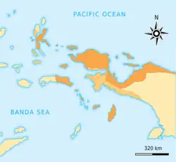 Sultanate of Tidore in 1800