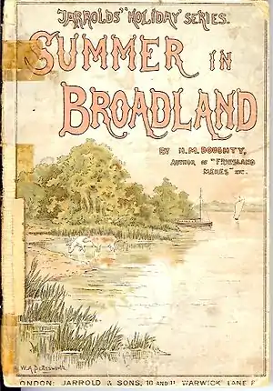 Summer in Broadland by H M Doughty. Jarrold edition of 1890.