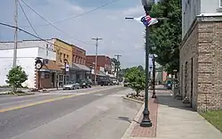 Main Street (West Virginia Route 41) in downtown Summersville in 2007