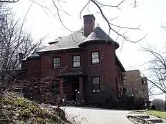 Sunnyledge, built in 1886, in the Shadyside neighborhood of Pittsburgh, Pennsylvania.