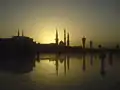 Sunset at al Masjid al-Nabawi