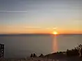 Sunset over Lake Michigan