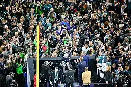 Image 2The Philadelphia Eagles are presented with the Vince Lombardi Trophy after winning Super Bowl LII on February 4, 2018 (from Pennsylvania)