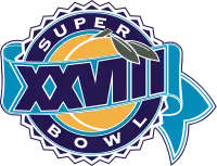 Super Bowl XXVIII logo