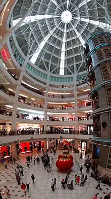 Inside the Suria KLCC