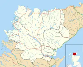 Coldbackie is located in Sutherland