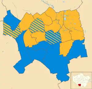 Sutton 2006 results map