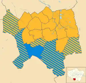 2010 results map