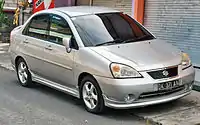 Suzuki Baleno sedan (Indonesia, 2003–2007) Main article: Suzuki Aerio