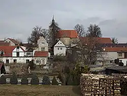 Centre with the Church of Saint Lucas