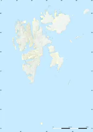 Ny-Ålesund is located in Svalbard