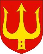 Coat of arms of Svelvik(1964-2019)