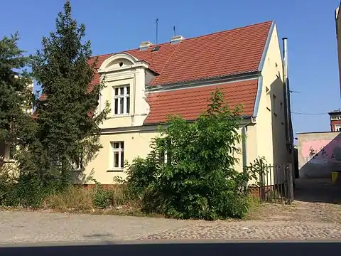 Gustav Weihe's house at 20 Świętej Trojcy street (1869), own house of the architect.