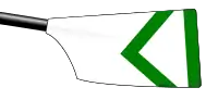 Image showing the rowing club's blade colours