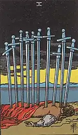 Ten of Swords