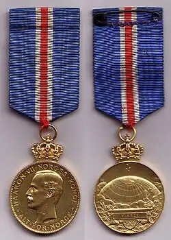 Norwegian South Pole Medal awarded to Beck