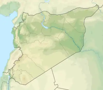 Hazrah is located in Syria