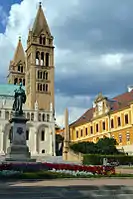 Pécs, the county seat