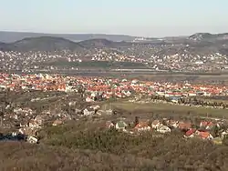 Aerial view of Törökbálint