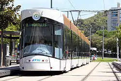 Les Caillols station, Line 1's eastern terminus