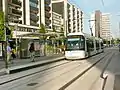 T5 tramway at Les Cholettes station