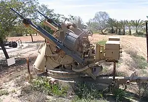 Israeli TCM-20, Israeli Air Force Museum, equipped with a pair of 20mm Hispano-Suiza HS.404 cannon