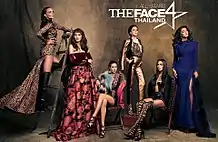 This is a poster for The Face Thailand (season 4)