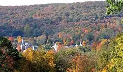 Autumn 2003 view of Thomaston from Plymouth