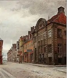 Street Scene in Elsinore (1906)