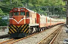 R100 (AAR wheel arrangement: A1A-A1A series locomotive of Taiwan Railway Administration