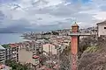 View from the top of the Asansör in İzmir.