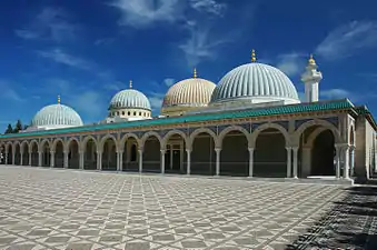 Habib Bourguiba's mausoleum in Monastir, Tunisia