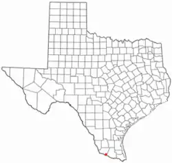 Location of West Alto Bonito, Texas