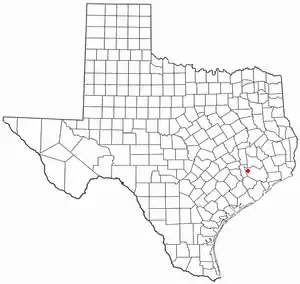 Location of Hockley, Texas