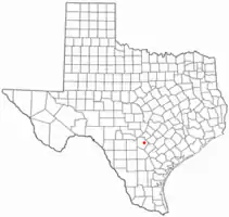 Location of Kirby, Texas