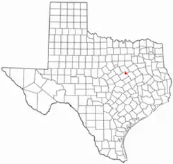 Location of Leroy, Texas