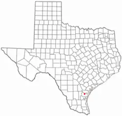 Location in the state of Texas