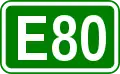 European route E80