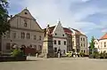 Memorial of Jan Žižka in Žižka Square in Tábor