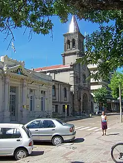 Governmental building and Cathedral of St. Fructuosus