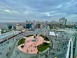 View of Taksim Square