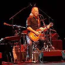 Bachman performing in Newark, New Jersey; circa 2005