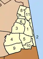 Map of tambons