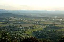 View west over Wonglepong and the Albert River, 2010