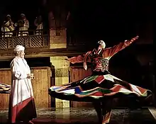 Image 47Tanoura dancers performing in Wekalet El Ghoury, Cairo (from Egypt)