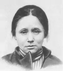 Portrait photograph of Olga Taratuta