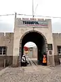 Entrance to the concentration camp