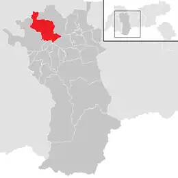 Location in the district