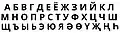 The original Tatar alphabet