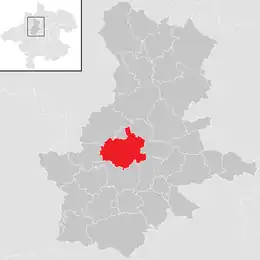 Location in the district